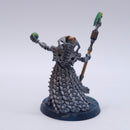 Warhammer 40k: Necrons Overlord with Resurrection Orb x2 Painted BSB47