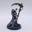 Warhammer 40k: Necrons Overlord with Resurrection Orb x2 Painted BSB47