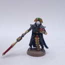 Warhammer 40k: Necrons Overlord with Resurrection Orb x2 Painted BSB47