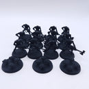 Warhammer 40k: Necron Warriors with Scarabs OOP Painted BSC38