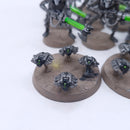 Warhammer 40k: Necron Warriors with Scarabs OOP Painted BSC37