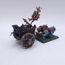Warhammer The Old World: Goblin Wolf Chariot Painted AD028