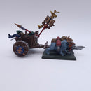 Warhammer The Old World: Goblin Wolf Chariot Painted AD028