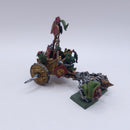 Warhammer The Old World: Goblin Oddgin on Chariot Painted AI033