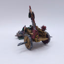 Warhammer The Old World: Goblin Oddgin on Chariot Painted AI033