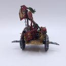 Warhammer The Old World: Goblin Oddgin on Chariot Painted AI033