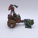 Warhammer The Old World: Goblin Oddgin on Chariot Painted AI033