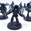 Warhammer Horus Heresy: Space Marines Dark Fury Squad Painted BJ185