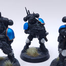 Warhammer 40k: Space Marines Infiltrator Squad Painted BP059