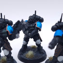 Warhammer 40k: Space Marines Infiltrator Squad Painted BN115