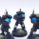 Warhammer 40k: Space Marines Infiltrator Squad Painted AZ158