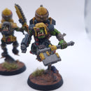 Warhammer 40k: Orks Ork Stormboyz Painted BJ078