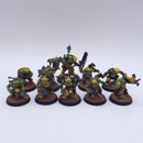 Warhammer 40k: Orks Ork Boyz Armageddon Painted BO071