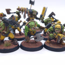 Warhammer 40k: Orks Ork Boyz Armageddon Painted BO066