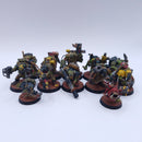 Warhammer 40k: Orks Kommandos Kill Team Painted AD069