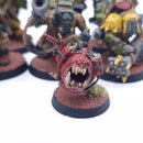 Warhammer 40k: Orks Kommandos Kill Team Painted AD069