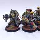 Warhammer 40k: Orks Kommandos Kill Team Painted AD069