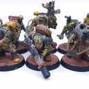 Warhammer 40k: Orks Kommandos Kill Team Painted AD069