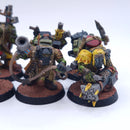 Warhammer 40k: Orks Kommandos Kill Team Painted AD069