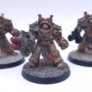 Warhammer Horus Heresy: Grave Warden Terminator Squad Painted BH179