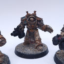 Warhammer Horus Heresy: Grave Warden Terminator Squad Painted BH179