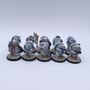 Warhammer Horus Heresy: Deathguard Tactical Squad Painted AJ189