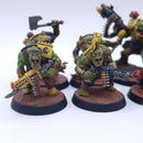 Warhammer 40k: Orks Ork Boyz Armageddon Painted BR185