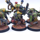 Warhammer 40k: Orks Ork Boyz Armageddon Painted BR185