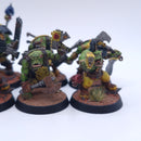 Warhammer 40k: Orks Ork Boyz Armageddon Painted BR185