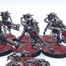 Warhammer 40k: Necrons Necron Warriors with Scarabs Painted BJ257