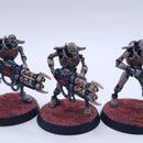 Warhammer 40k: Necrons Necron Warriors with Scarabs Painted BJ257