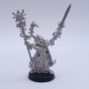 Warhammer 40k: Aeldari Eldar Eldrad Ulthran with Warlock Metal AQ015