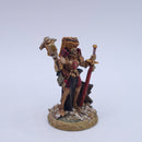 Warhammer 40k: Imperial Agents Female Inquistor Power Sword Painted BO078