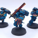Warhammer 40k: Space Marines Assault Intercessors Painted BSB10
