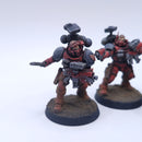 Warhammer 40k: Space Marines Blood Angels Incursor Squad Painted BJ079