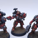 Warhammer 40k: Space Marines Blood Angels Incursor Squad Painted BJ079