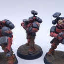 Warhammer 40k: Space Marines Blood Angels Incursor Squad Painted BJ079