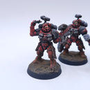 Warhammer 40k: Space Marines Blood Angels Incursor Squad Painted BN024