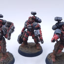 Warhammer 40k: Space Marines Blood Angels Incursor Squad Painted BN024