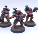 Warhammer 40k: Space Marines Blood Angels Incursor Squad Painted BN024