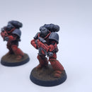 Warhammer 40k: Space Marines Blood Angels Intercessor Squad Painted BC126