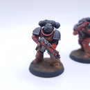 Warhammer 40k: Space Marines Blood Angels Intercessor Squad Painted BSA18