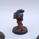 Warhammer 40k: Space Marines Blood Angels Intercessor Squad Painted BSA18