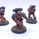 Warhammer 40k: Space Marines Blood Angels Intercessor Squad Painted BSA18