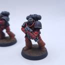 Warhammer 40k: Space Marines Blood Angels Intercessor Squad Painted BSA18