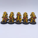 Warhammer Horus Heresy: Space Marines Imperial Fist Mkiii Tactical Squad Painted BR016