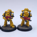 Warhammer Horus Heresy: Space Marines Imperial Fist Mkiii Tactical Squad Painted BR016