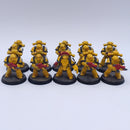 Warhammer Horus Heresy: Space Marines Imperial Fist Mkiii Tactical Squad Painted BR038