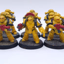 Warhammer Horus Heresy: Space Marines Imperial Fist Mkiii Tactical Squad Painted BR038