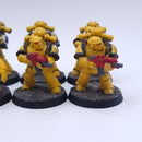 Warhammer Horus Heresy: Space Marines Imperial Fist Mkiii Tactical Squad Painted BR038